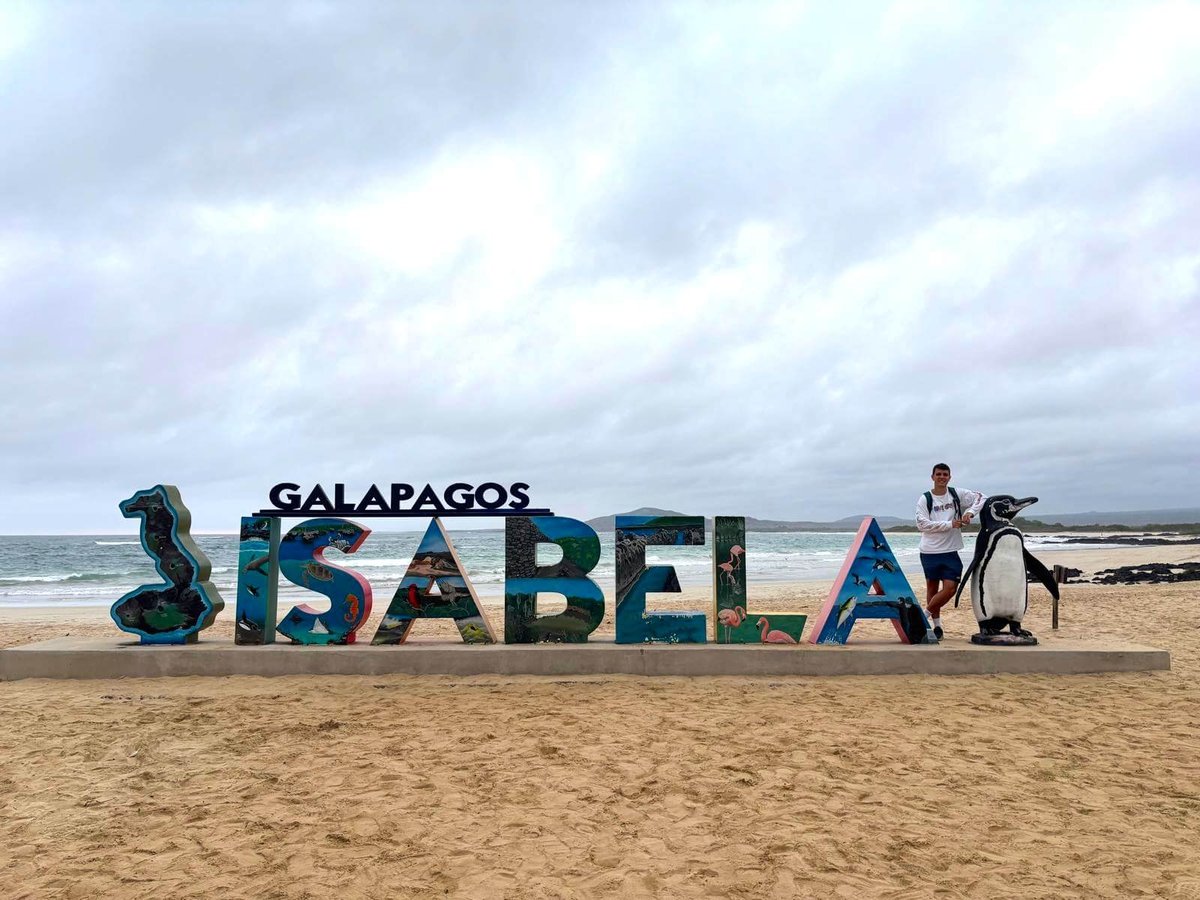 Rob At Isabella Island In The Galapagos Islands Rob At Isabella Island In The Galapagos Islands