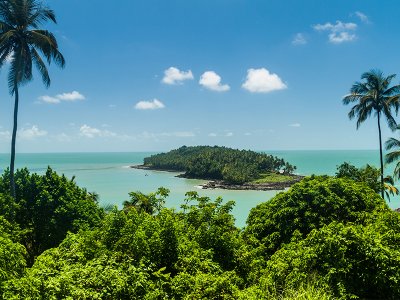 View of Devil's Island, French Guiana