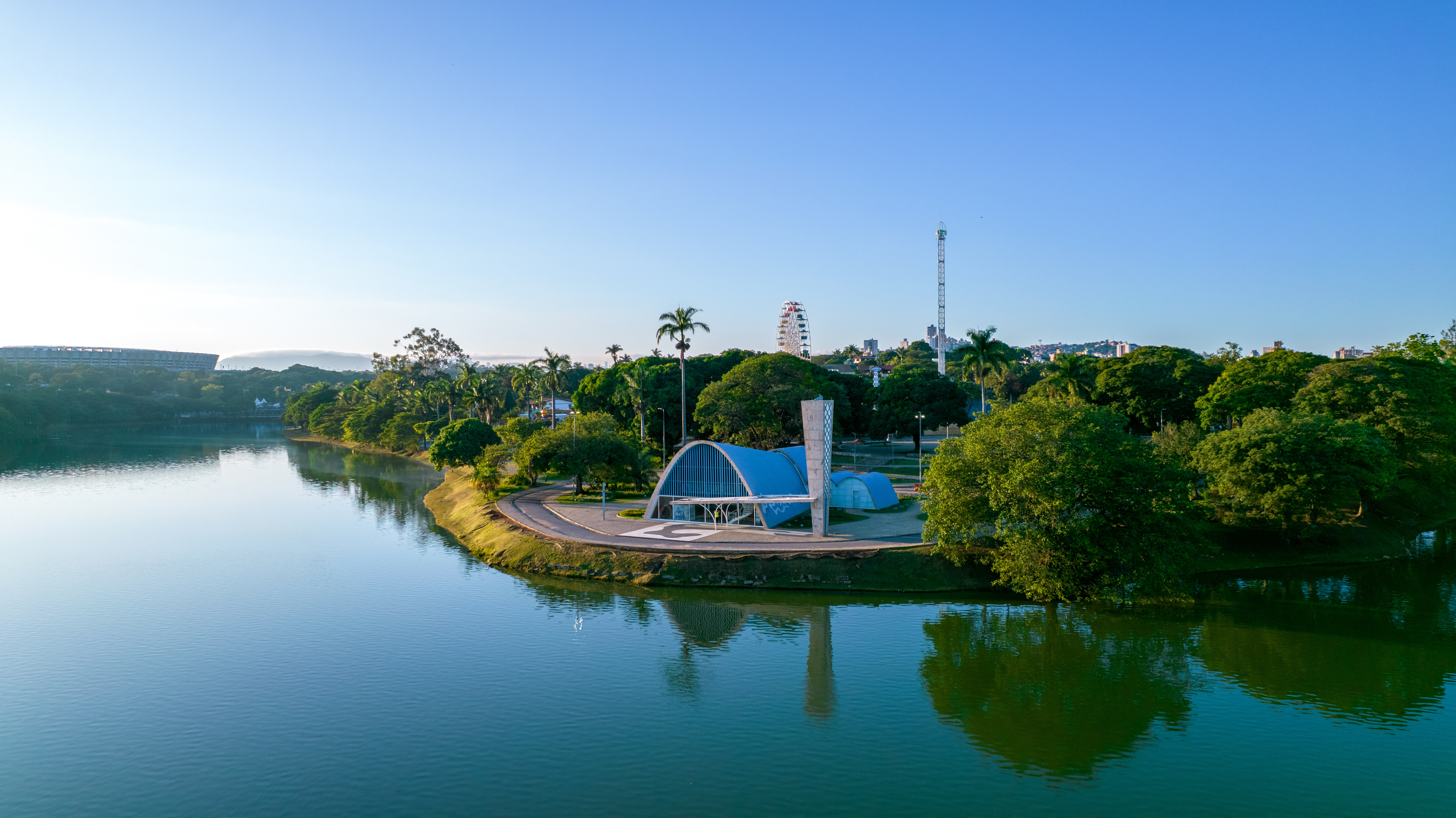 Brazil, Minas Gerais, Lagoa Da Pampulha, In Belo Horizonte