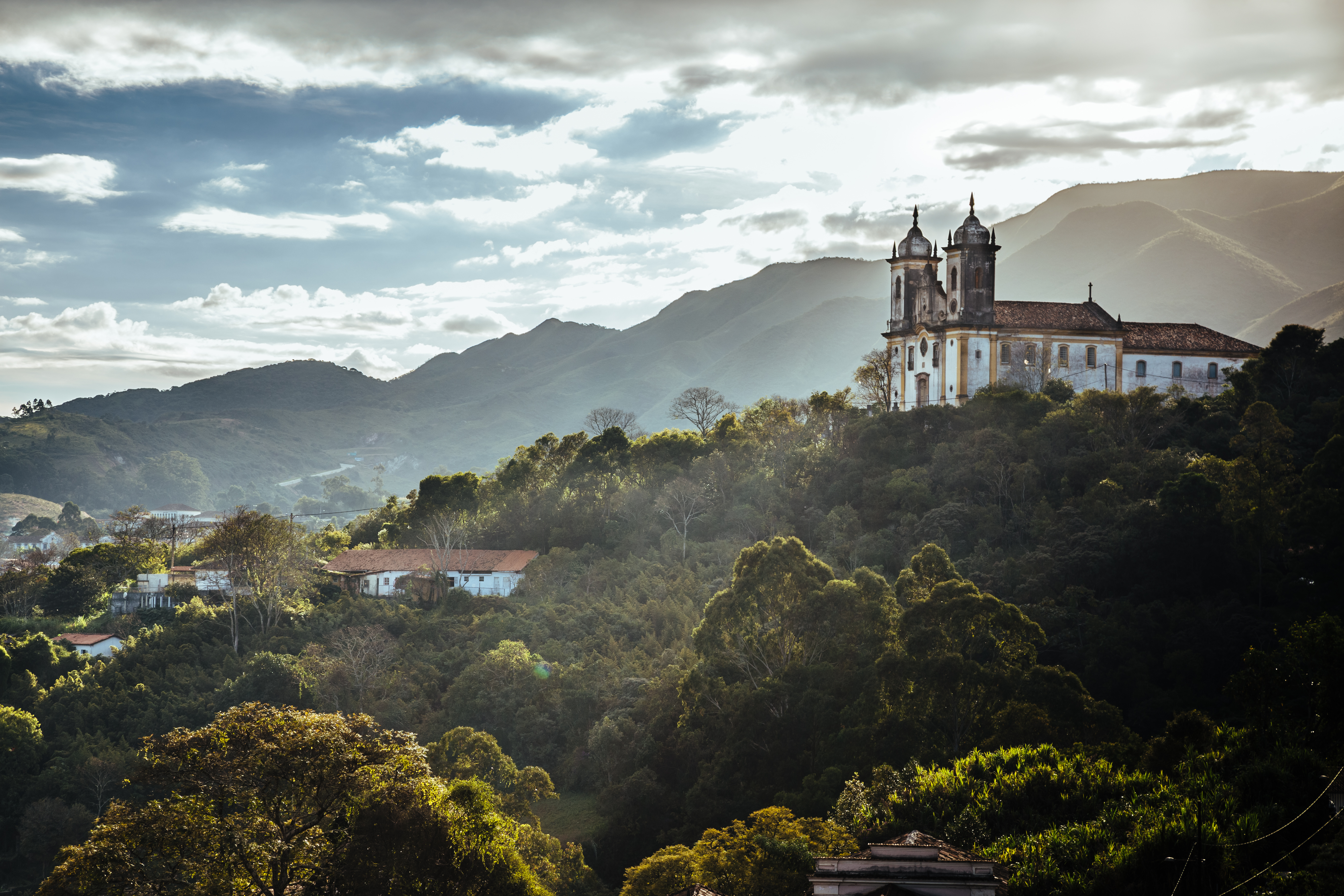 Brazil, Ouro Preto , Minas Gerais, Sao Francisco De Paula Church