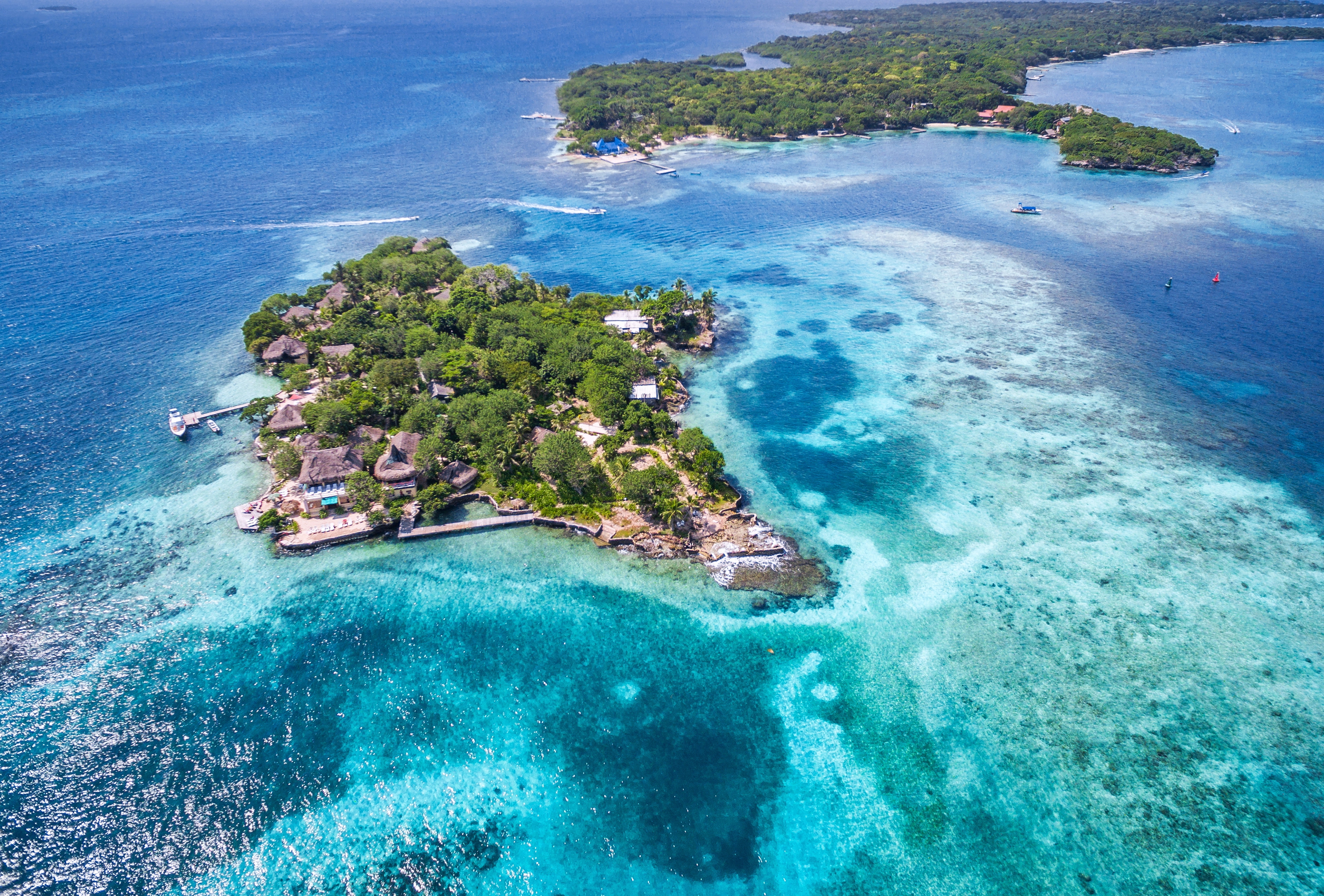 Rosario Islands aerial