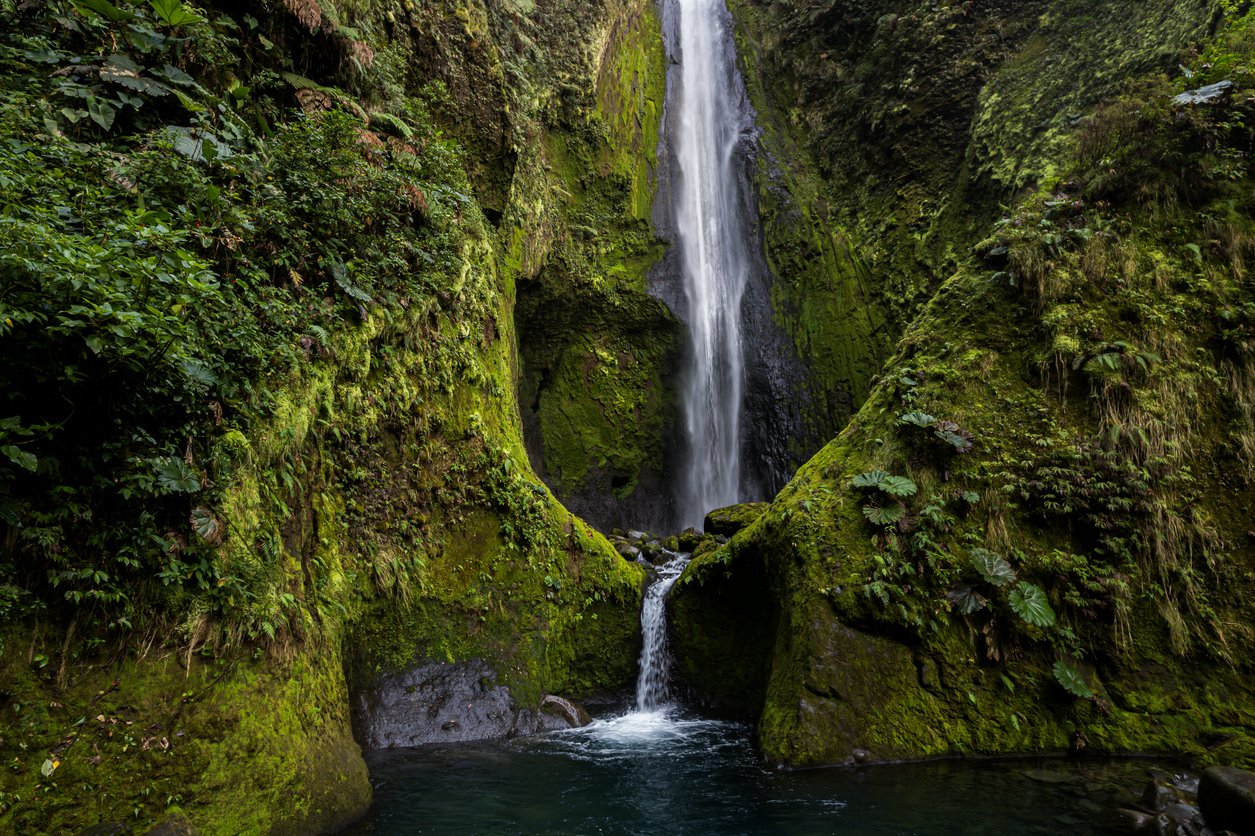 Bajos del Toro waterfall in Costa Rica