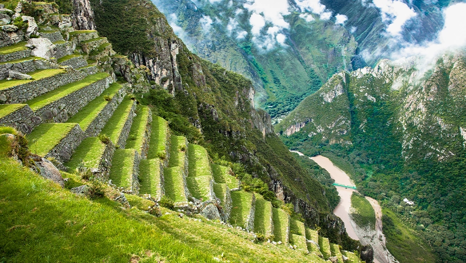 Former agricultural terraces, Machu Picchu