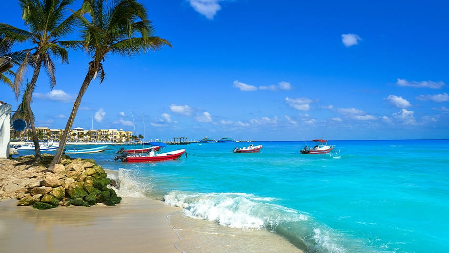 Playa del Carmen beach