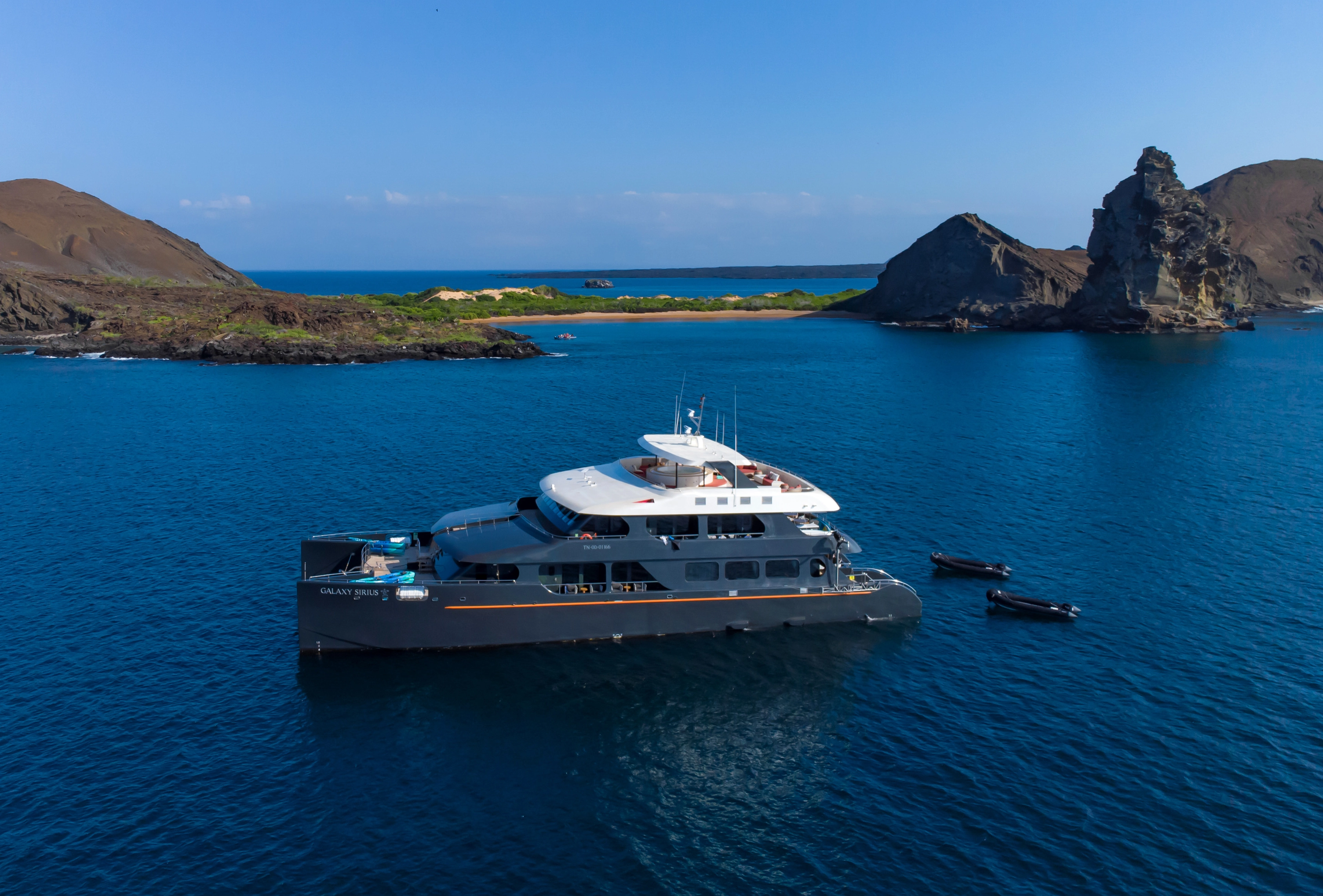 Galapagos Catamaran Galaxy Sirius Banner