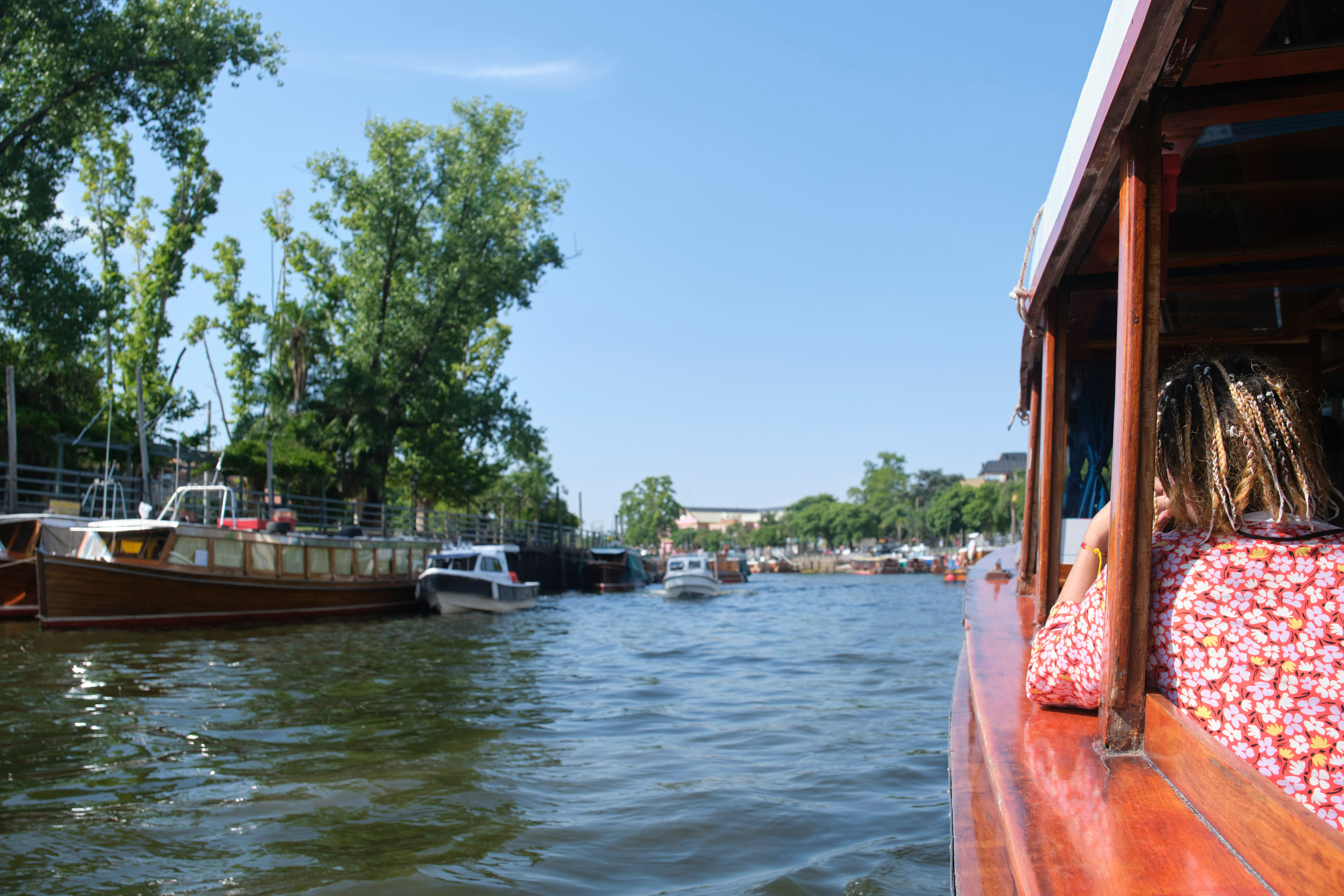 Argentina, Tourist Boat Trip Through The Tigre Delta