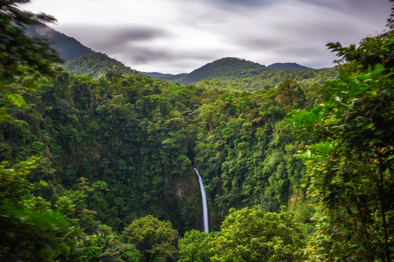 La Fortuna Waterfall in Costa Rica