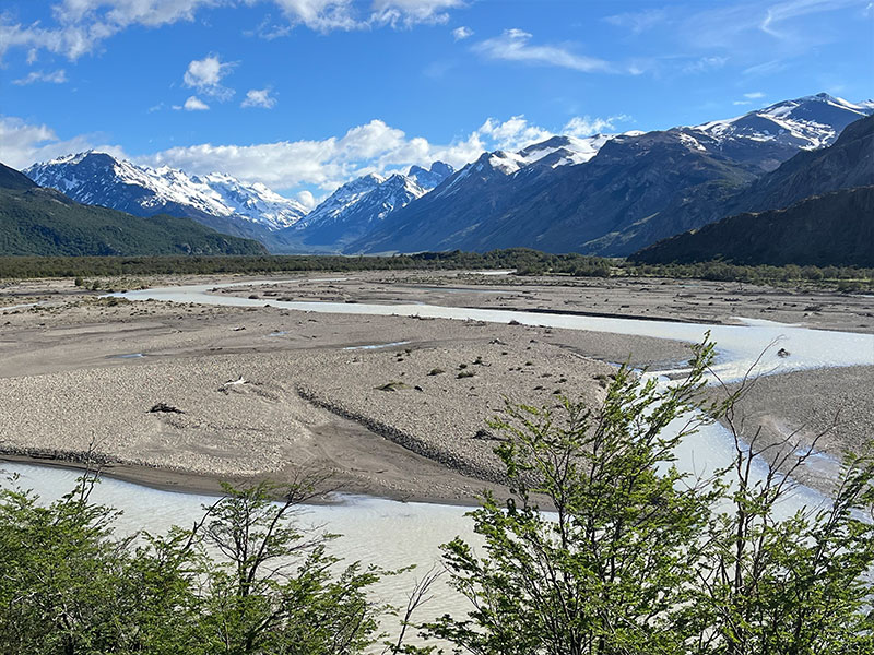 The postcard-perfect landscape of El Chalten sets the scene for some incredible hiking and horseback riding