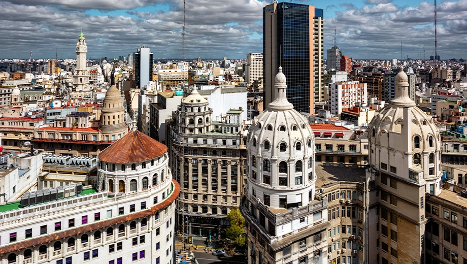 Florida and Roque Saenz Peña streets, Buenos Aires