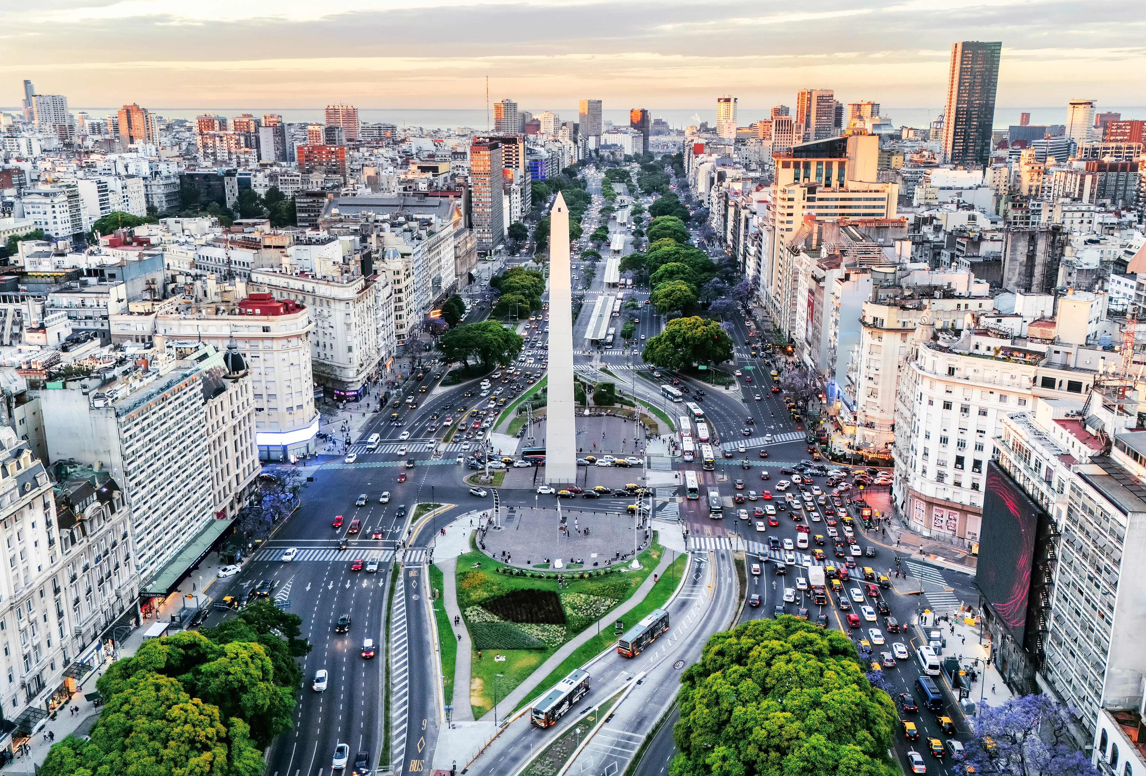 Argentina Buenos Aires Aerial City