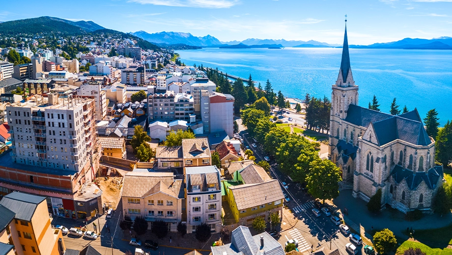 Bariloche city panorama