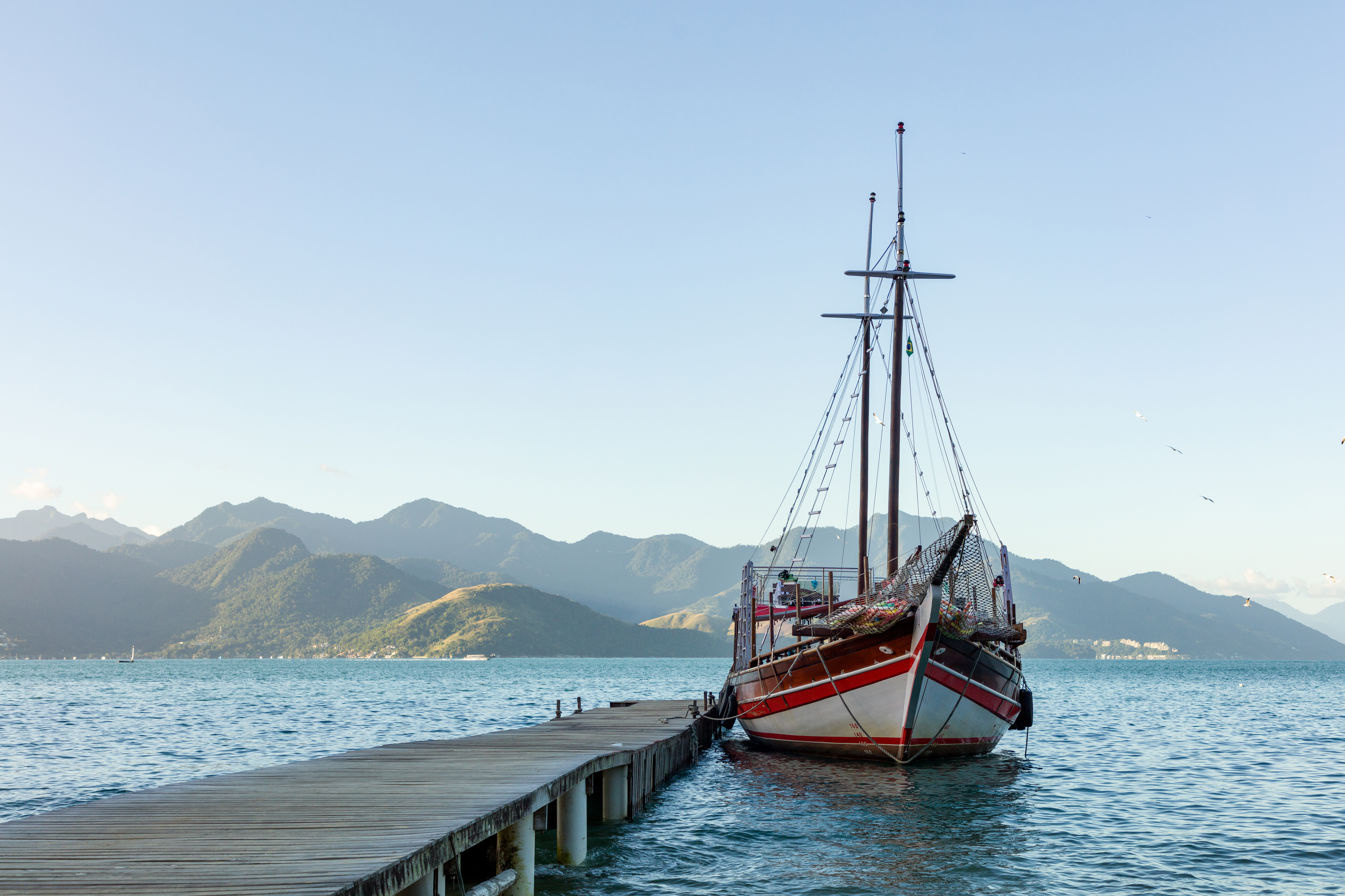 Brazil, Ilha Grande Catamaran