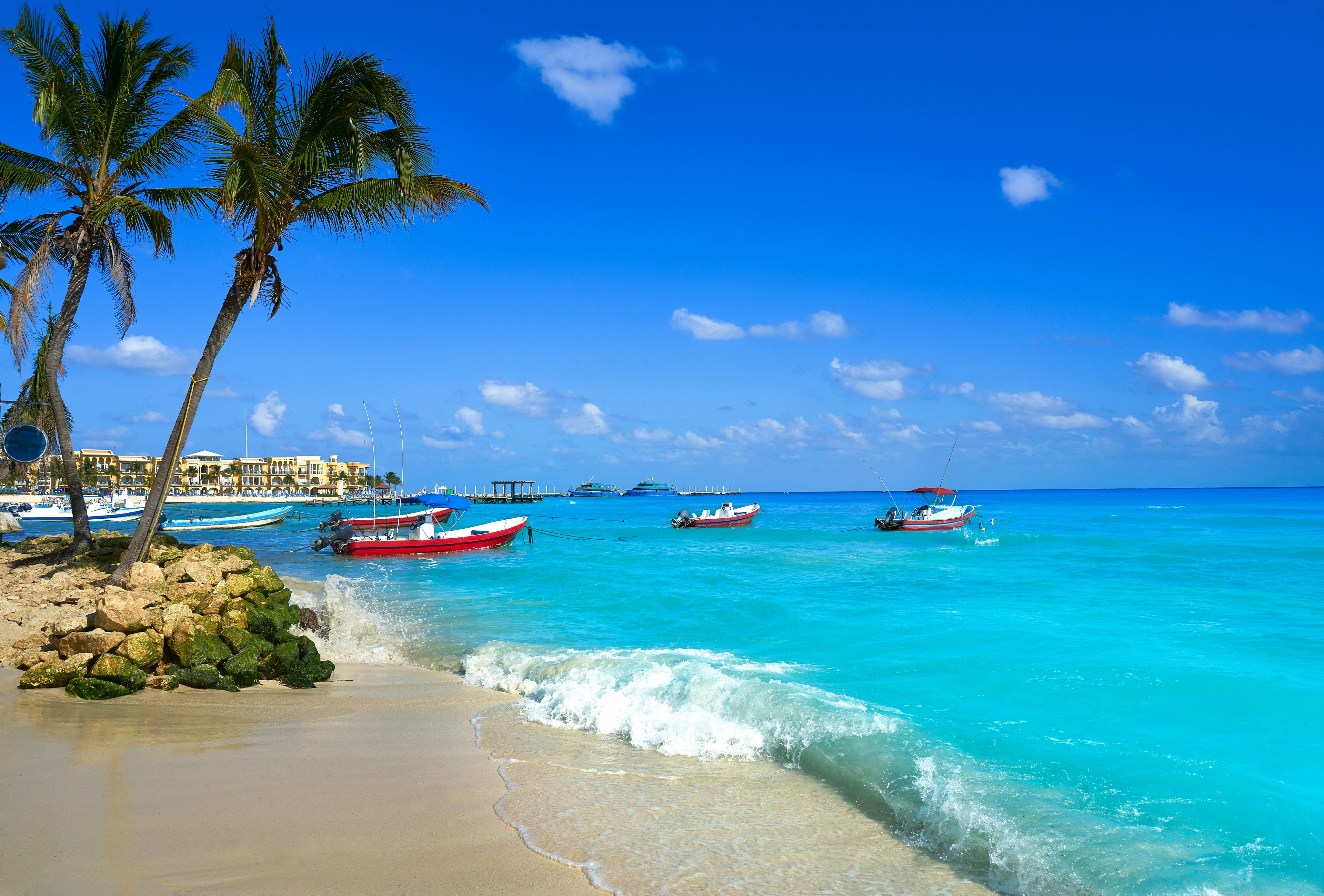 Playa del Carmen beach