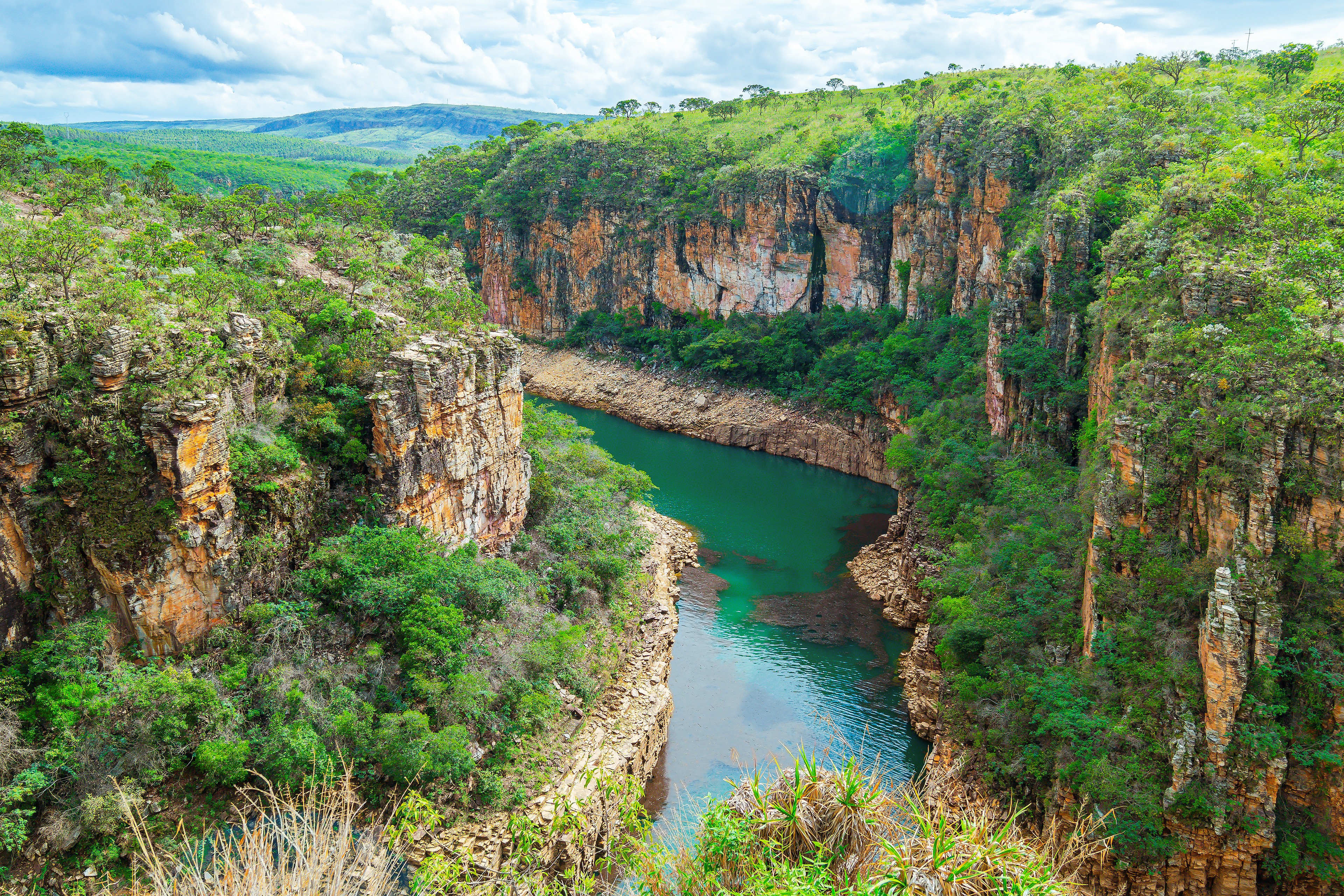 Brazil, Minas Gerais, Canyons Of Furnas,