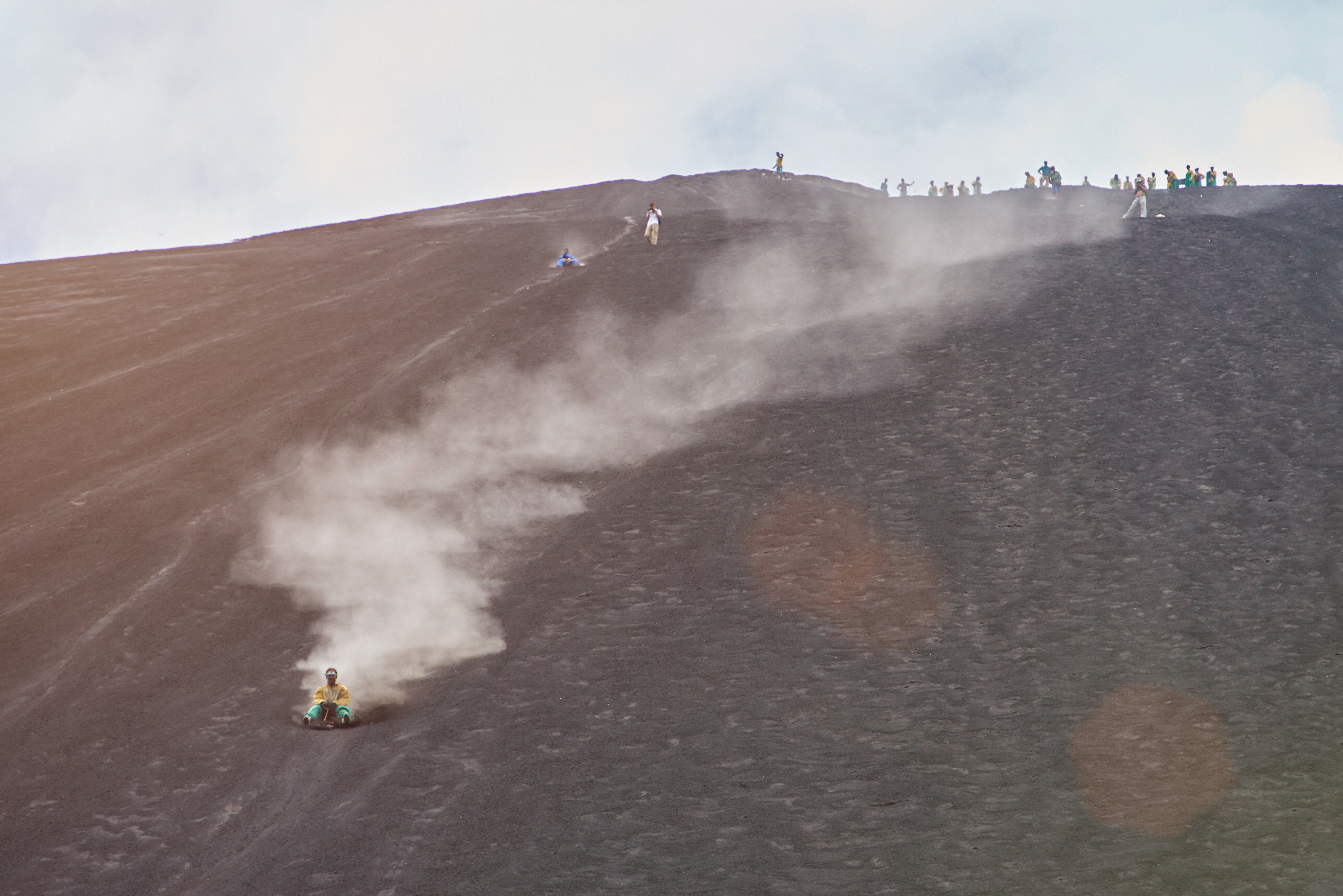 Nicaragua Volcano Sand Boarding Activity