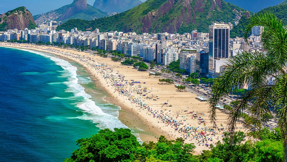 Copacabana beach, Rio de Janeiro