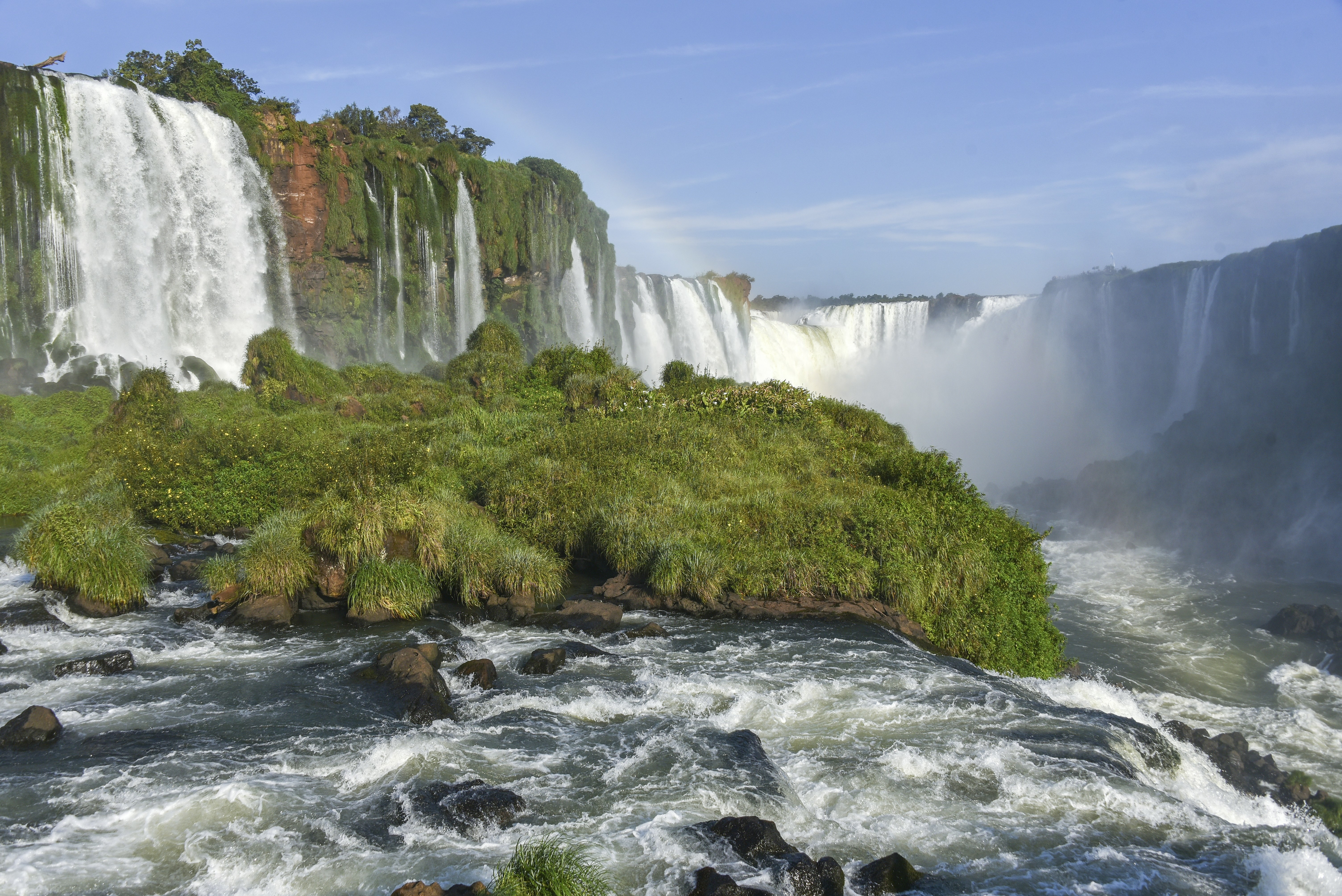 Argentina Garganta Del Diablo Northwest Waterfall Santo