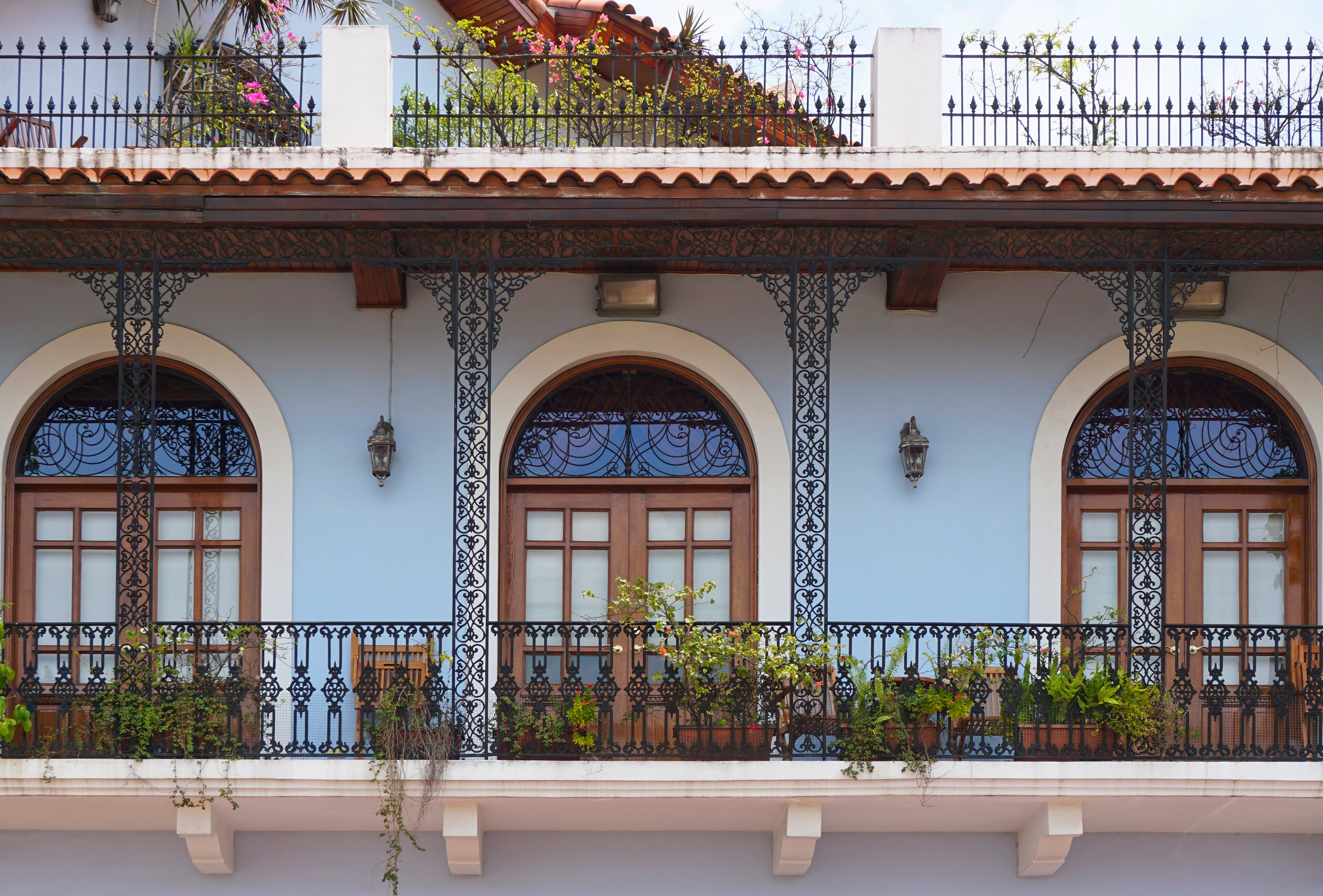 Balcony of a colonial house, Casco Viejo