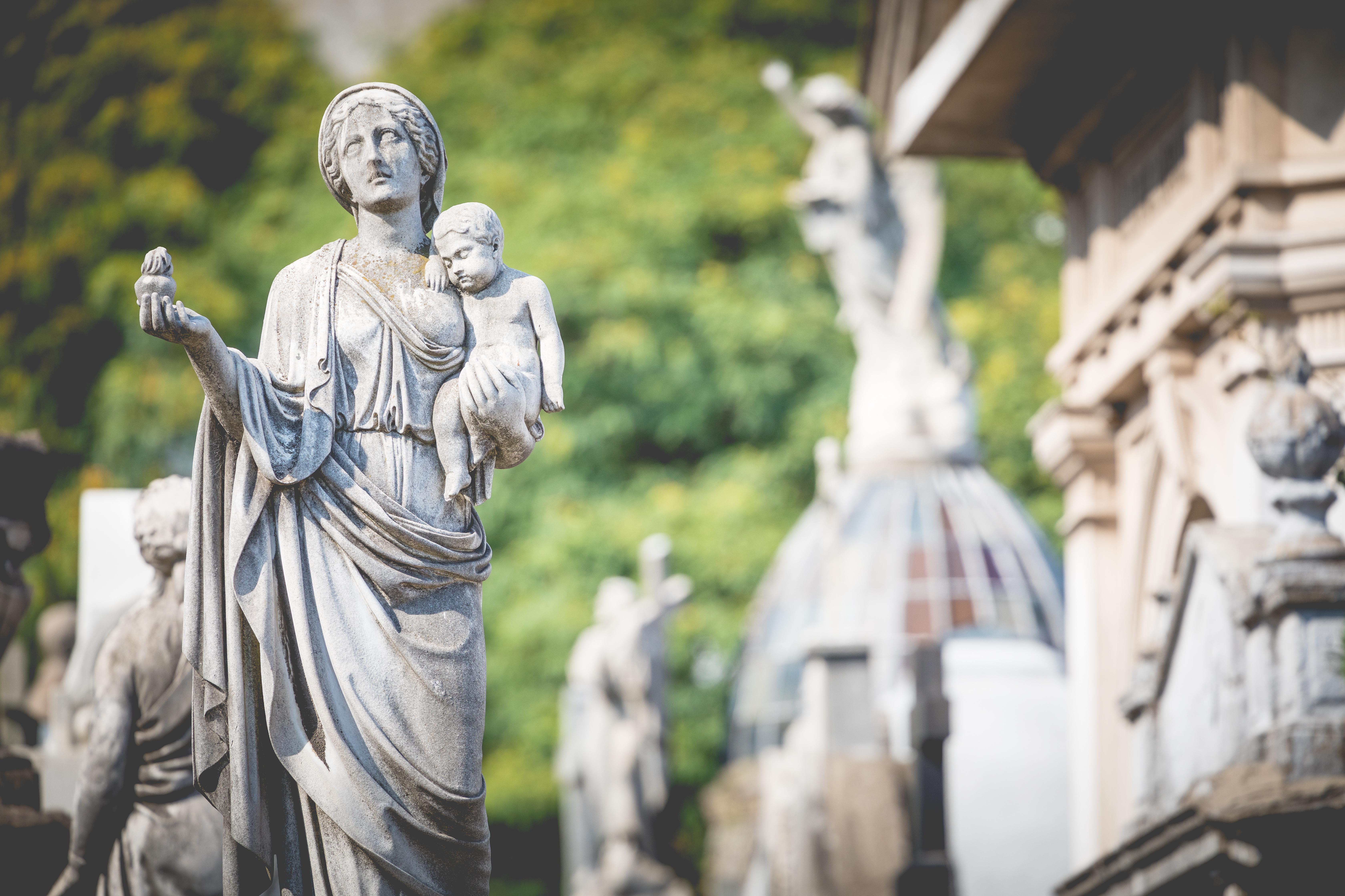 Argentina, Monuments At Recoleta Cemetery