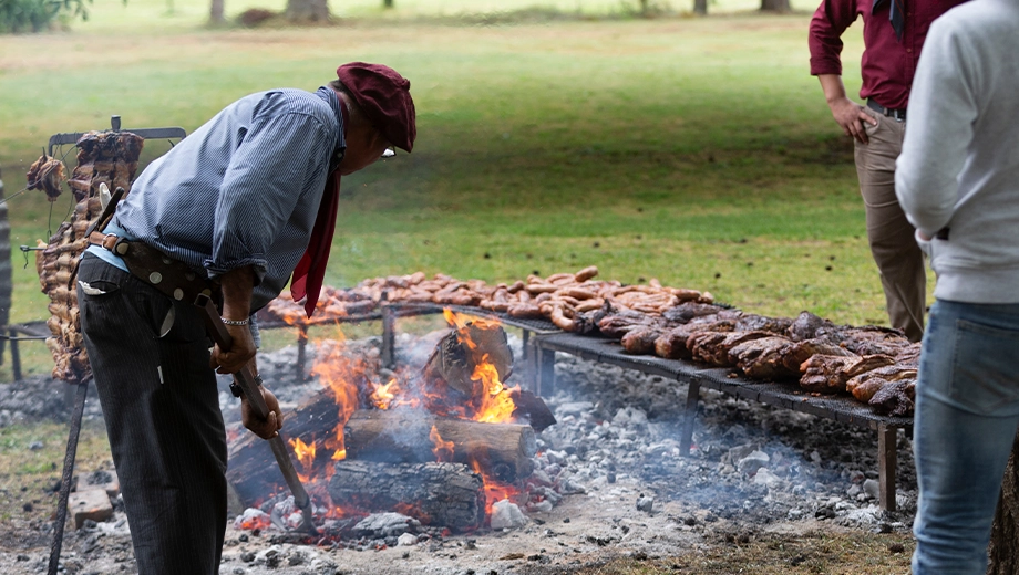 Gaucho roasting angus beef, The Pampas