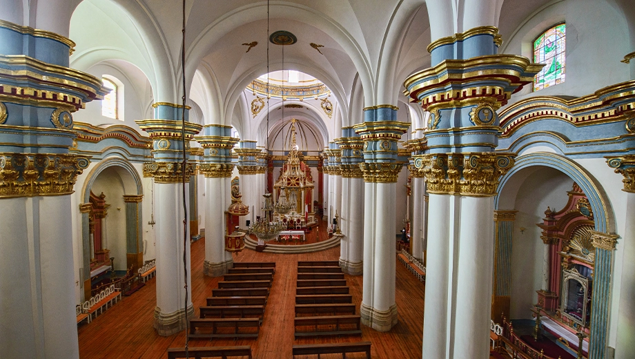 Interior view, Potosí Cathedral