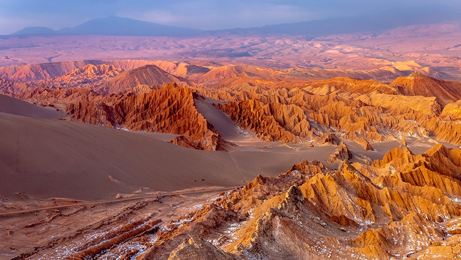 Aerial view, Atacama