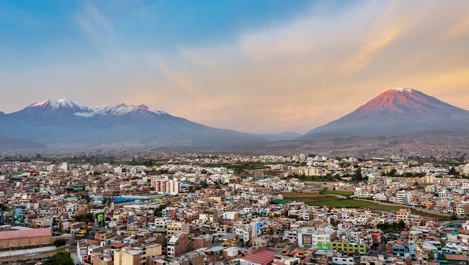 Chachani, Pichu Pichu and Misti Volcanoes, Arequipa