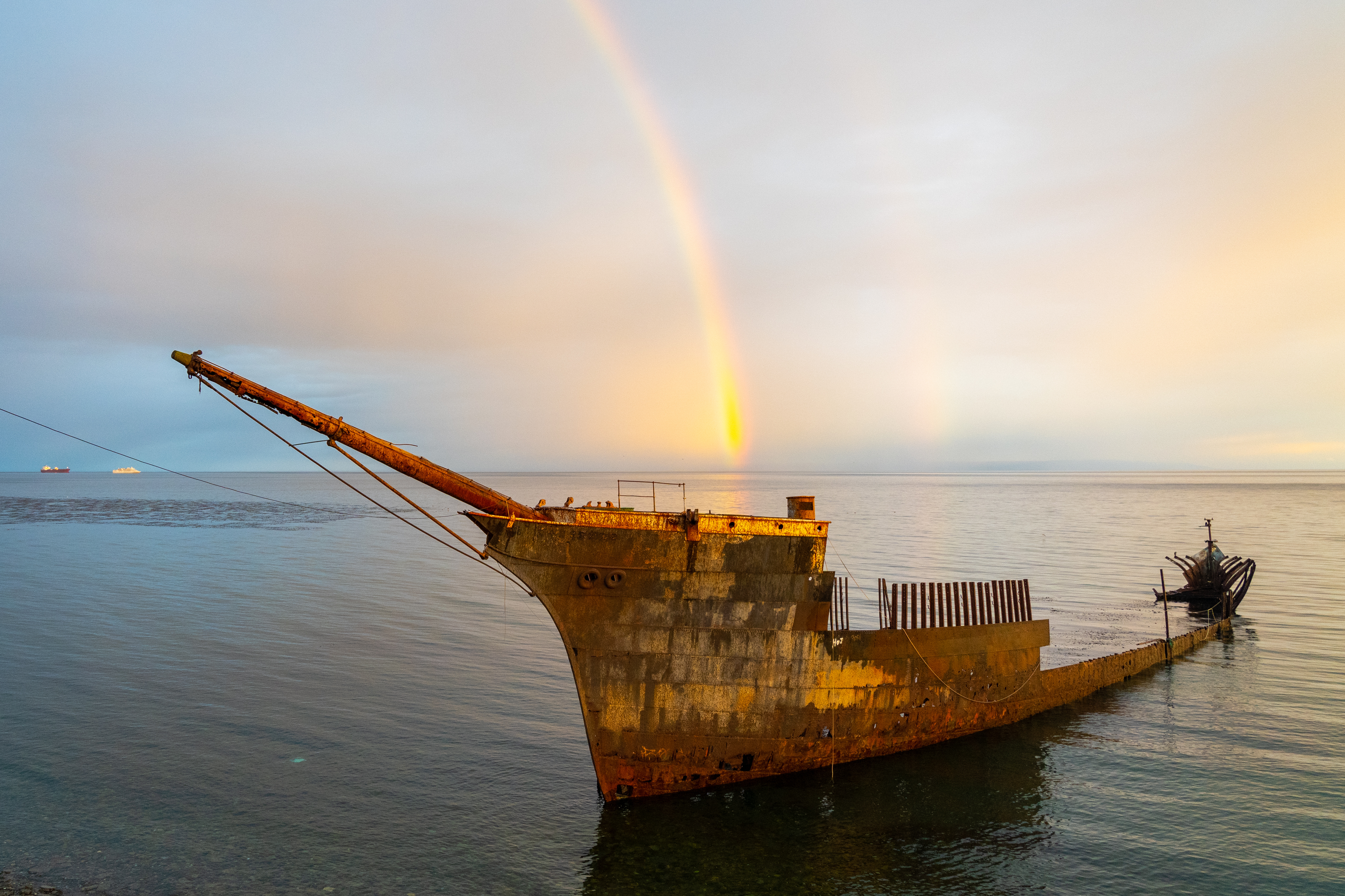 Chile, Punta Arenas, Lord Lonsdale Shipwreck