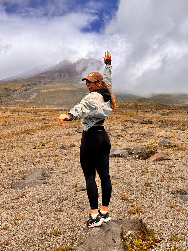 Julia At Cotopaxi