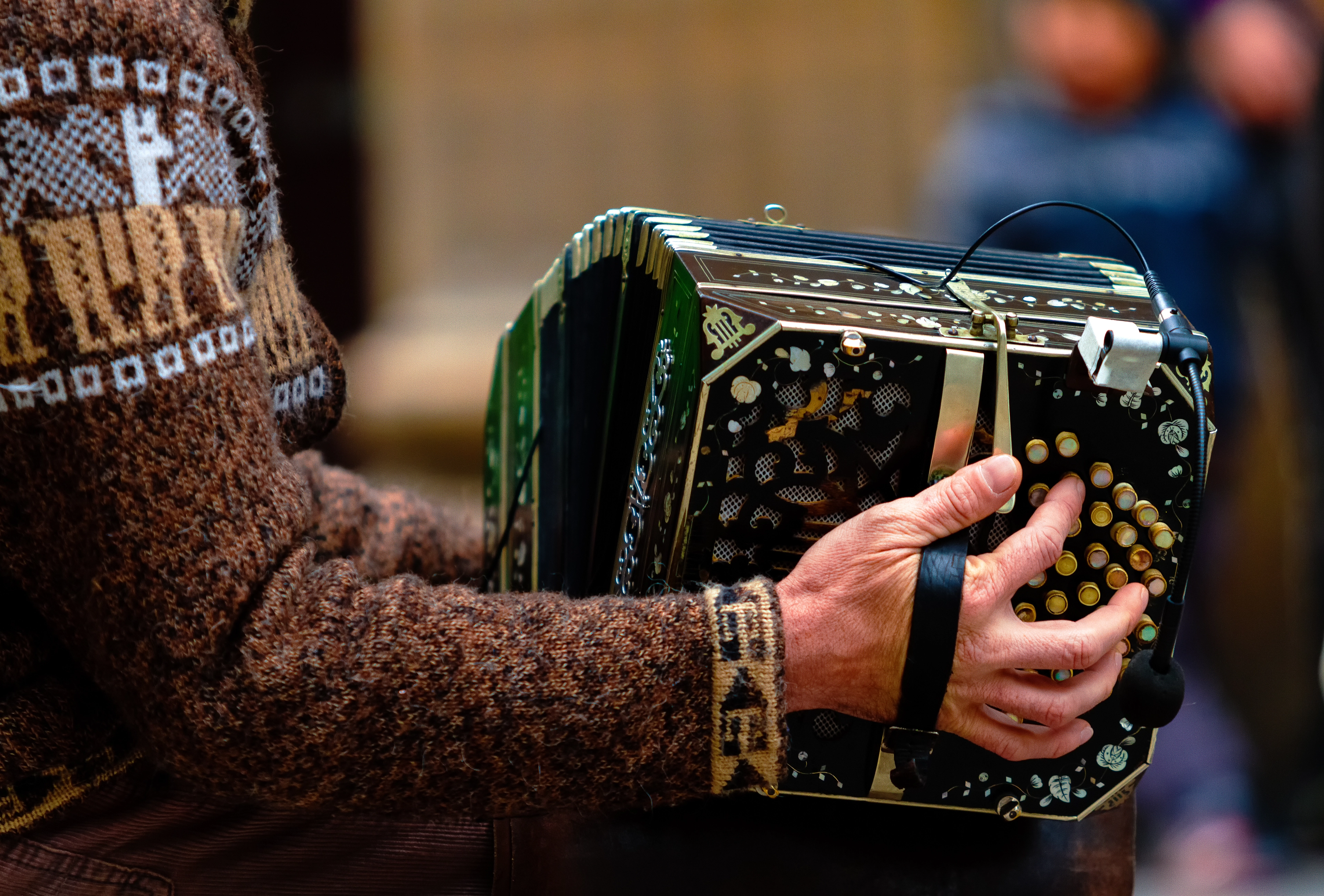 Argentina Bandoneon Player Tango