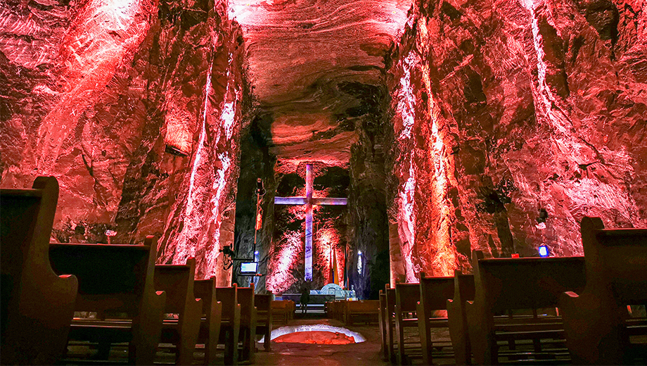 Salt Cathedral Zipaquira Colombia