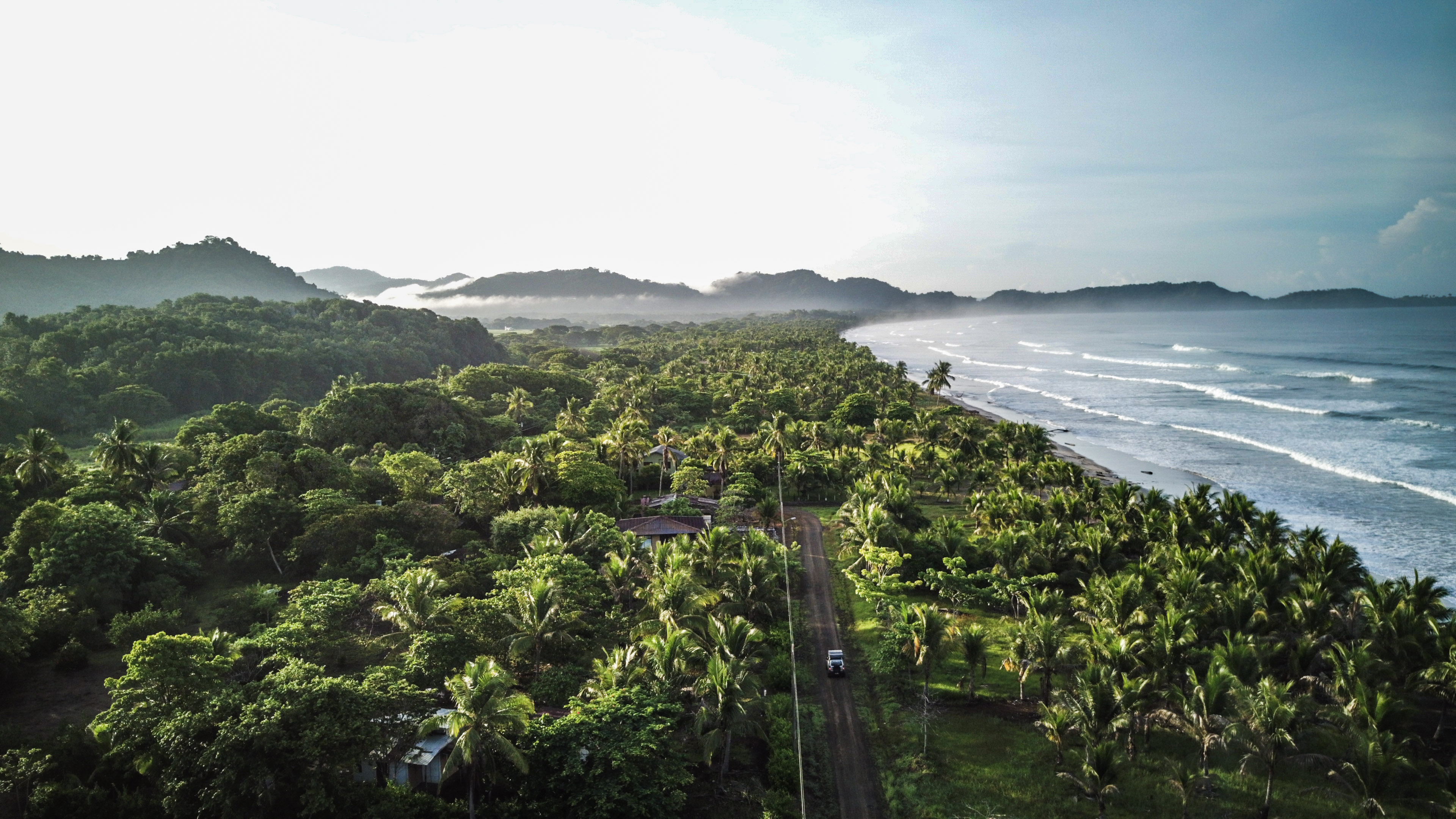 Costa Rica Ariel Coastal Drive