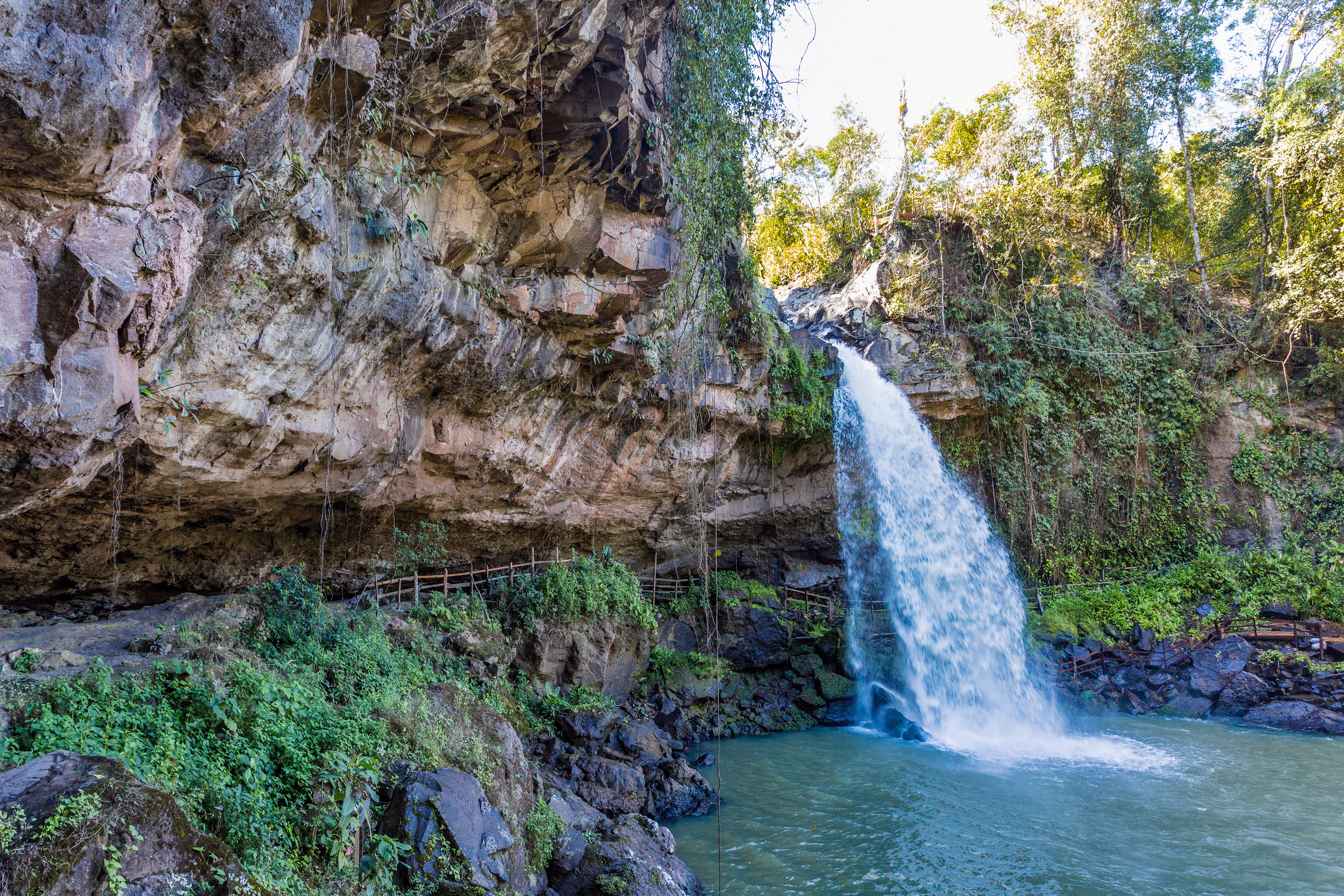 Nicaragua Matagalpa Cascada Blanca Waterfall