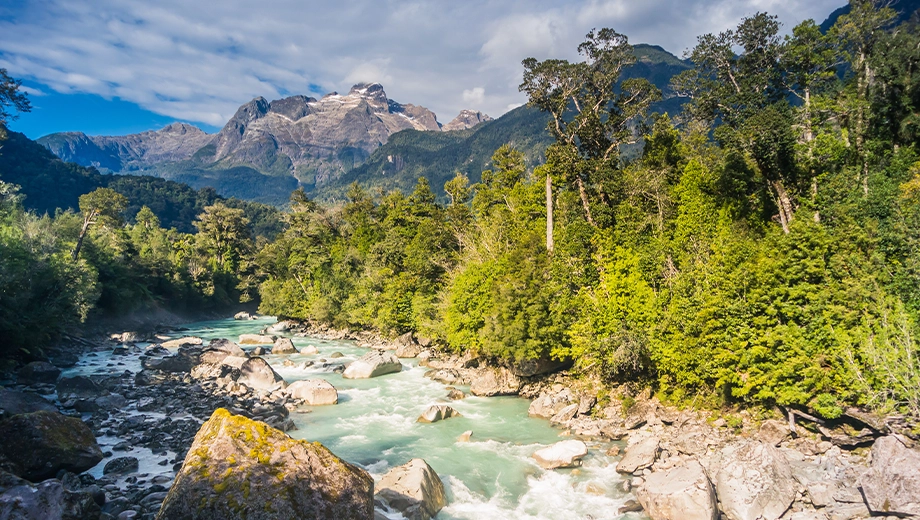 White river, Hornopirén