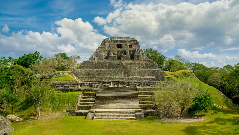 Xunantunich Maya site ruins