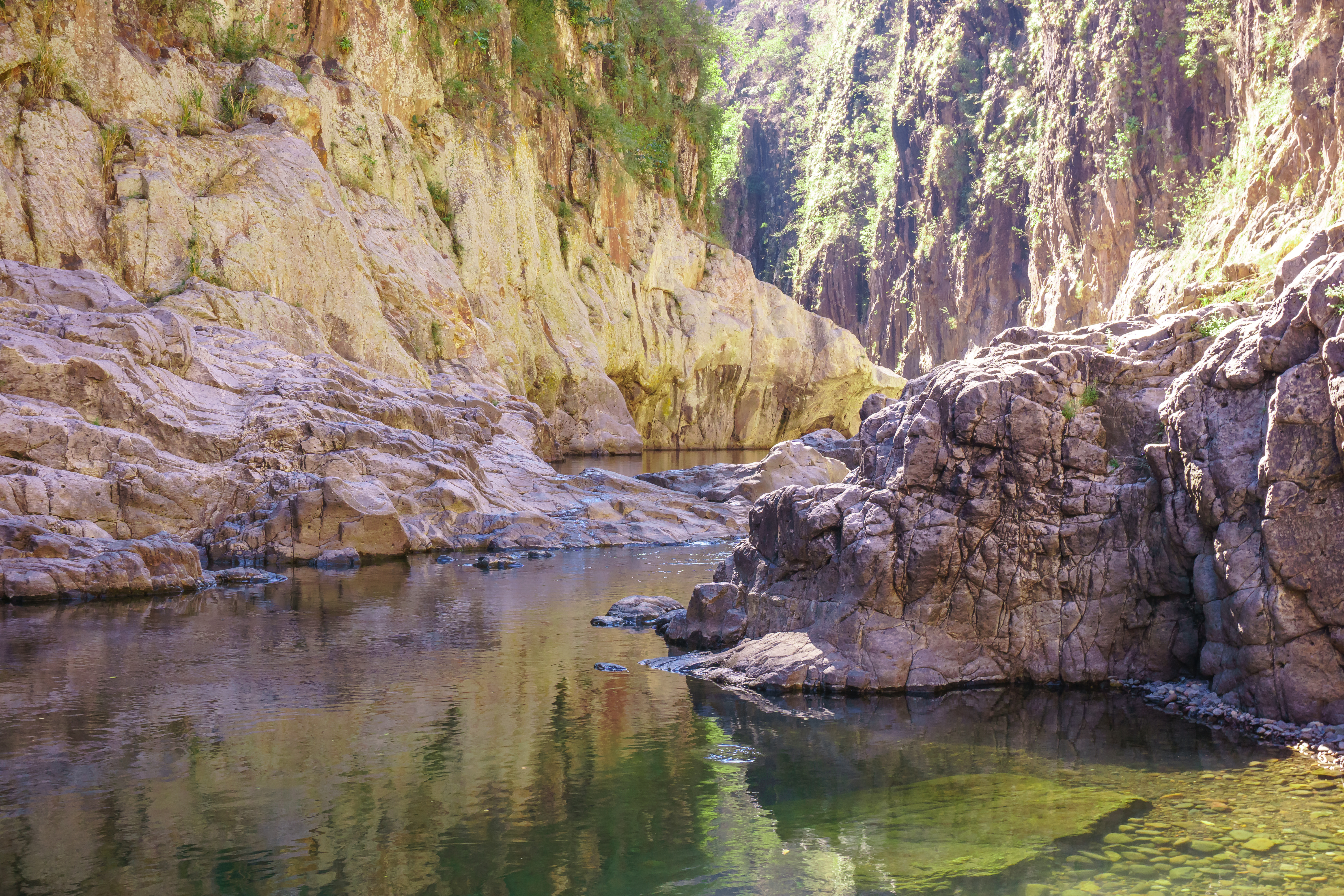 Nicaragua, Somoto Canyon, Canyon Of Somoto Nicaragua, Beautiful Landscape Of Riches And Water